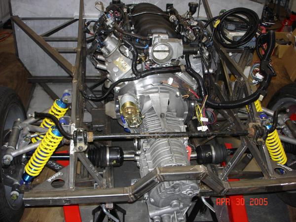 Corvette LS1 motor Lamborgini