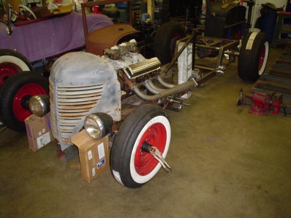 Early construction shot