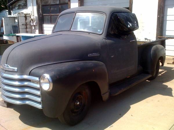 1952 chevy truck Basket Case Hey Long time luker