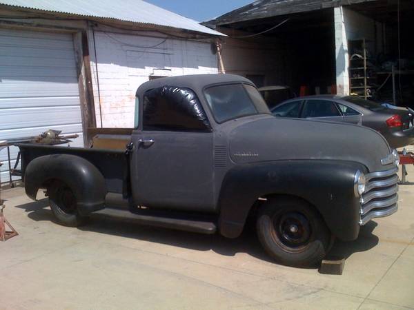 1952 chevy truck Basket Case Hey Long time luker