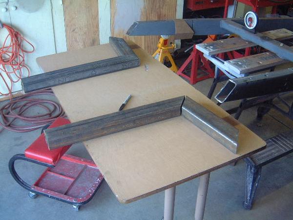  New rear stepped rails