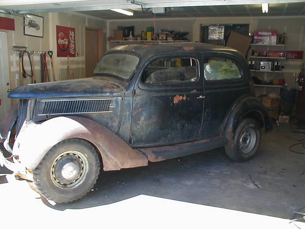 My 36 ford project