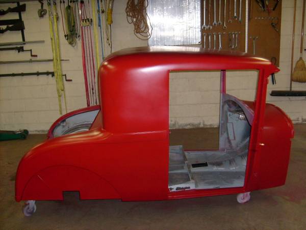 1929 Ford Body In Red