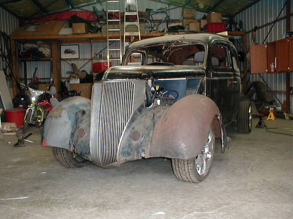 My 36 ford project