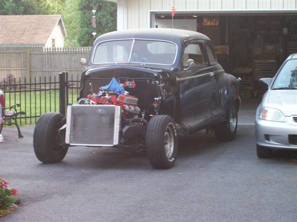 '48 plymouth in the rough