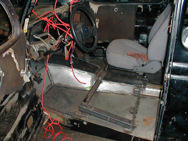 Positioning steering wheel from an 89 mustang