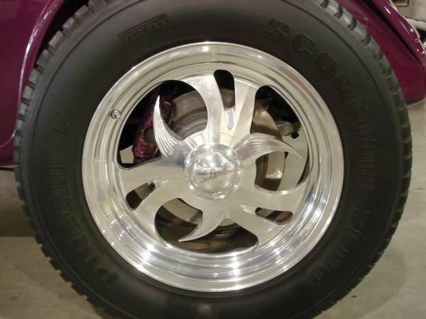 Detail of Budnik wheels