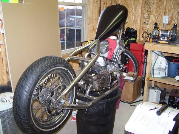 Brothers Chopper, all home built