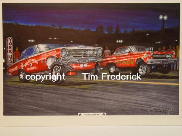 Painting Sox Dyno Don Comet