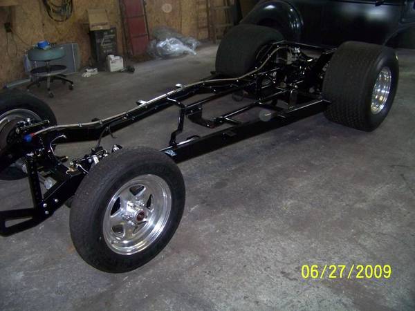 Getting the willys frame ready..