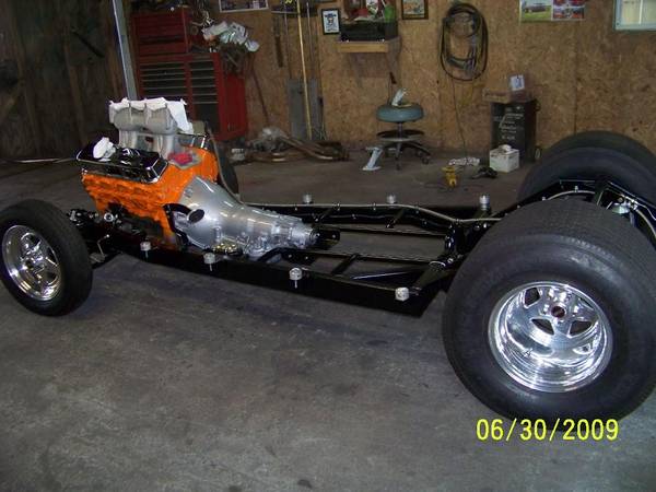 Getting the willys frame ready..