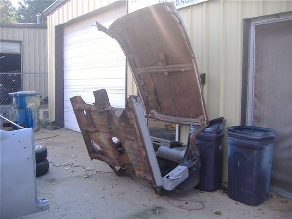 6-1956 Chevy Hardtop to Convertible 5
