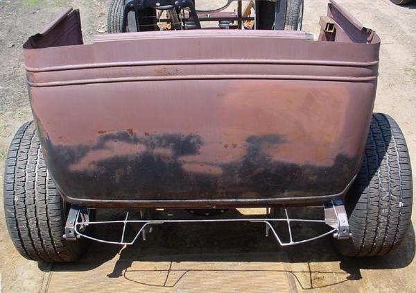 Wire forming a rear apron from SCRATCH