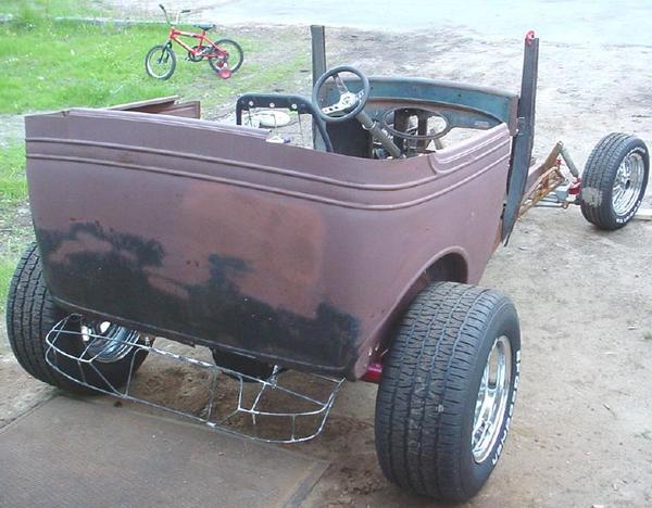 Wire forming a rear apron from SCRATCH