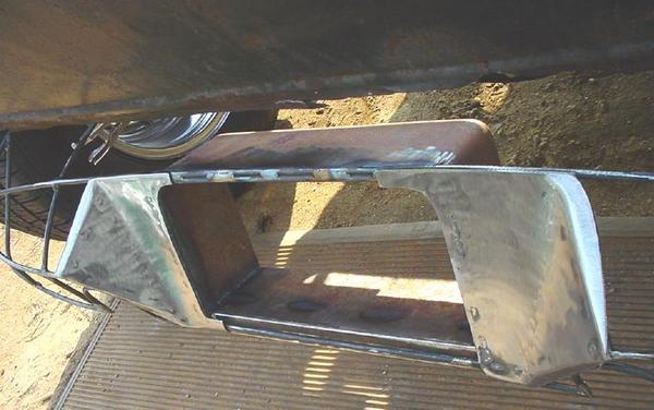 Covering the wire-frame in sheetmetal