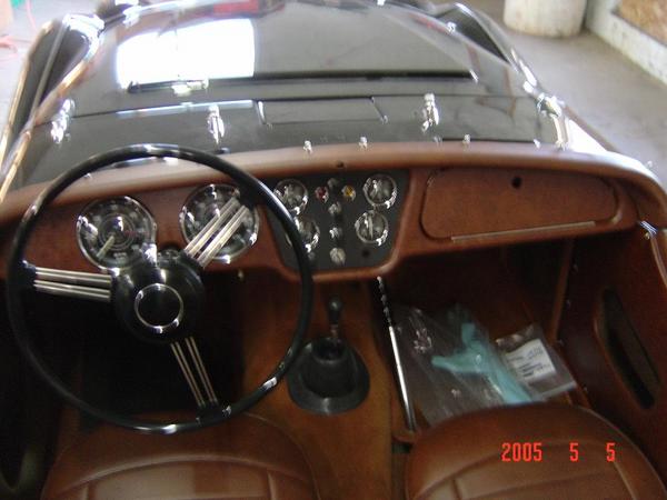 triumph tr-3a dash shot