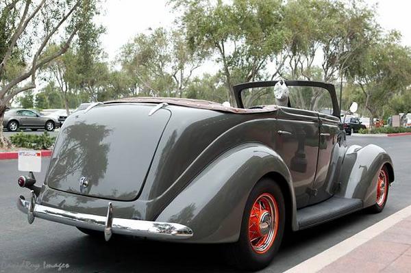 37 Ford convertible sedan