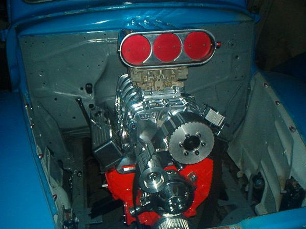 Small block chevy powered