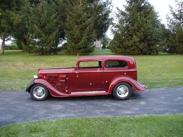 34 Plymouth w/new wheels