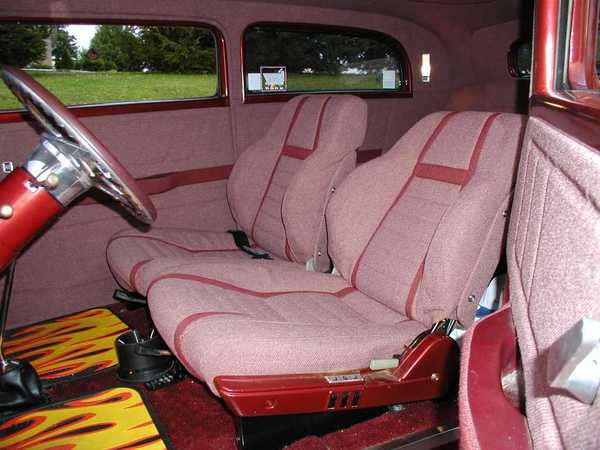 34 Ply  front seats