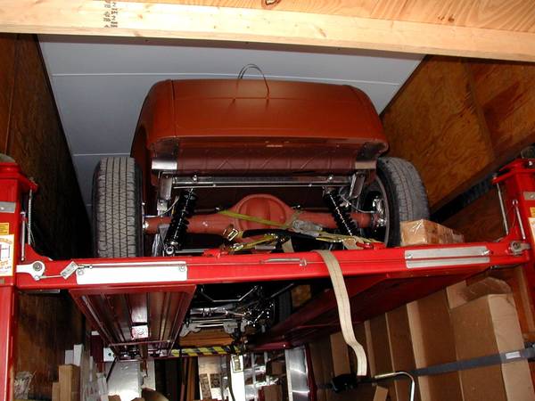 My 32 ford being delivered