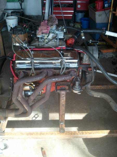 Motor installed and wired