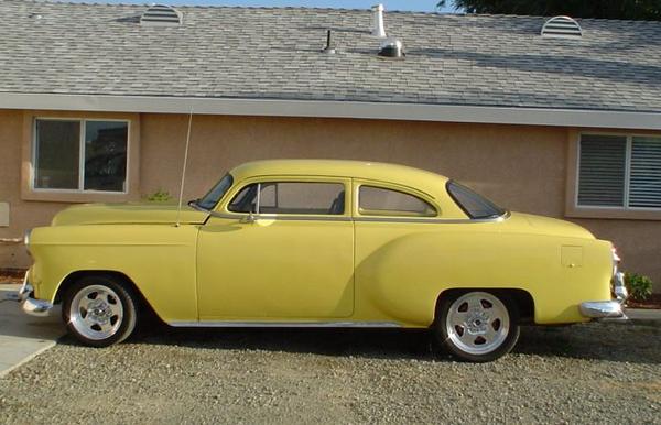 Jeremy's '53 with new wheels & tires