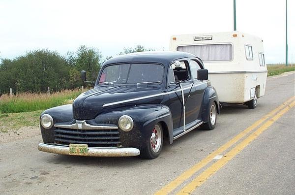 Old blue on the last trip