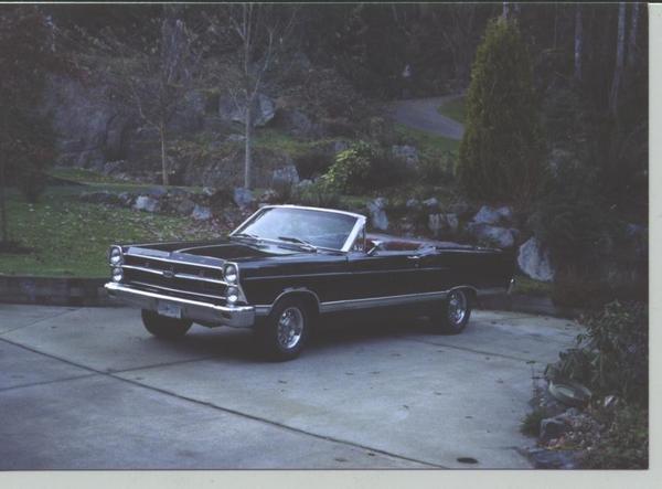  our old 67 Fairlane in 1997