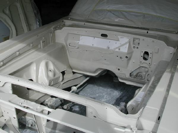 Coronet engine compartment