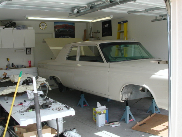 65 Coronet work continues