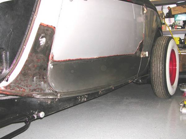 More sheetmetal repair