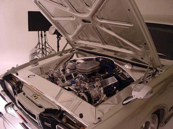 Datsun with Chevy 350