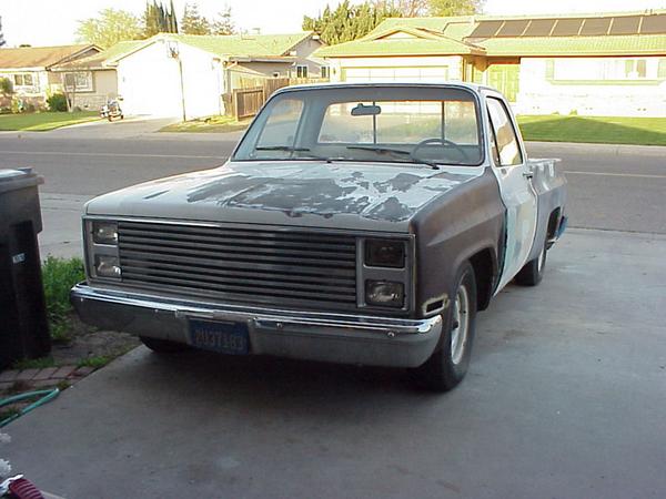 front before custom grille work