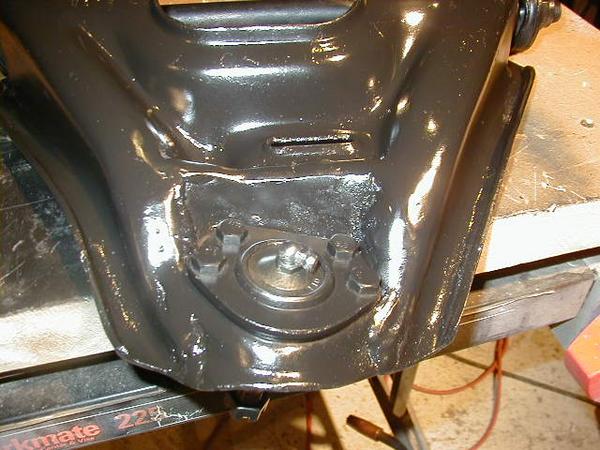 finished control arm