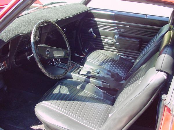 69 Camaro Interior