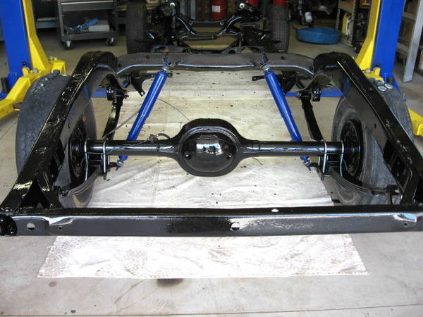 55 Ford Hotrod begins to take shape