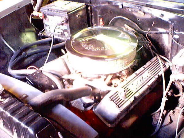 56 Bel Air small block before