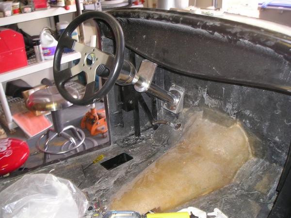 Steering/home made angle brckt