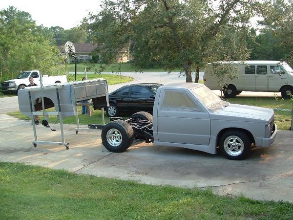 Bed  getting installed