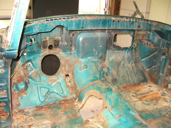55 Ford Hotrod begins to take shape