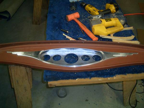 Cutting out dash for gauges ..