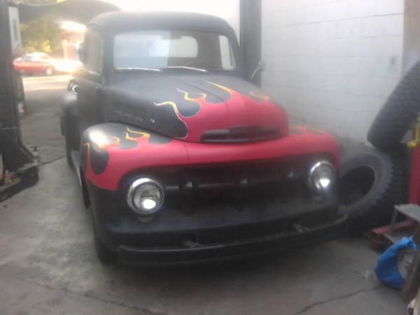 Before &amp; After photos of '51 Ford p-up