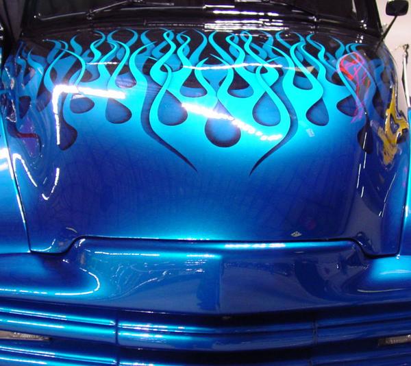 Cool Blu Flames