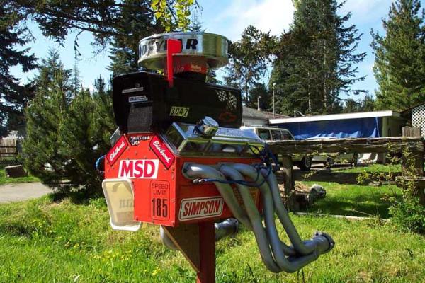 Chevy Powered Mailbox
