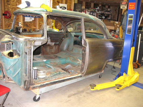 55 Ford Fairlane 2 Door Project