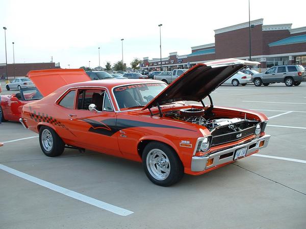 Pete's Nova at a monthly show