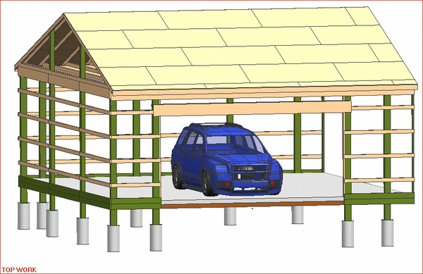 Barn addition-30 x 26 x 10