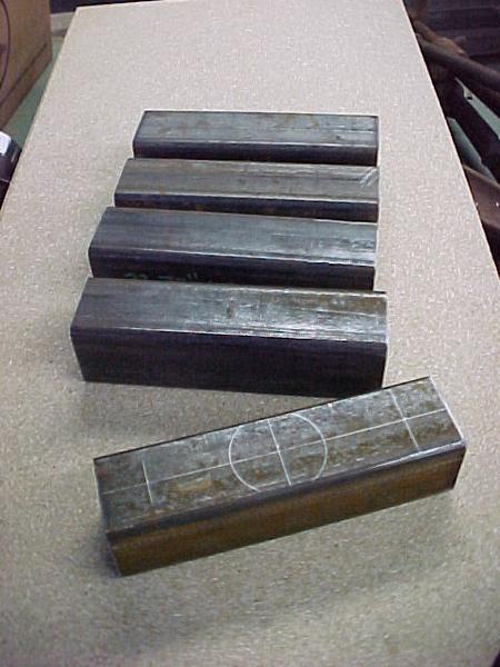 2X2X1/8th tubing for LCA brackets