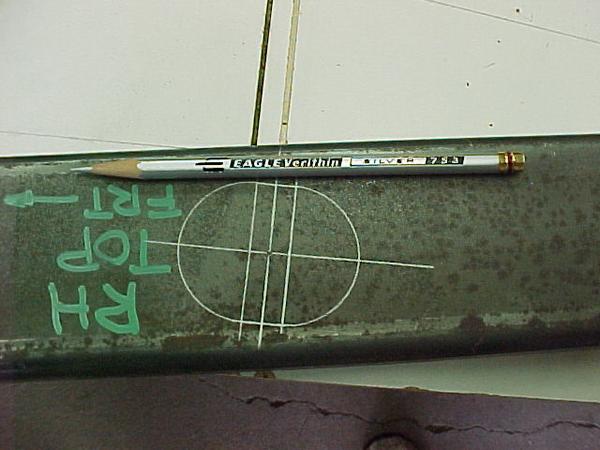 mounting slot &amp; layout pencil